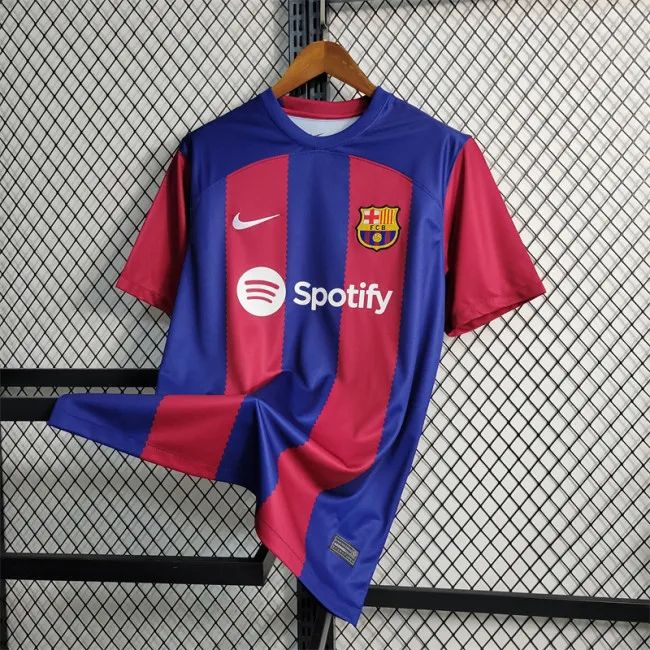 FC Barcelona Home 2023-24 Stadium Kit Master Copy Edition