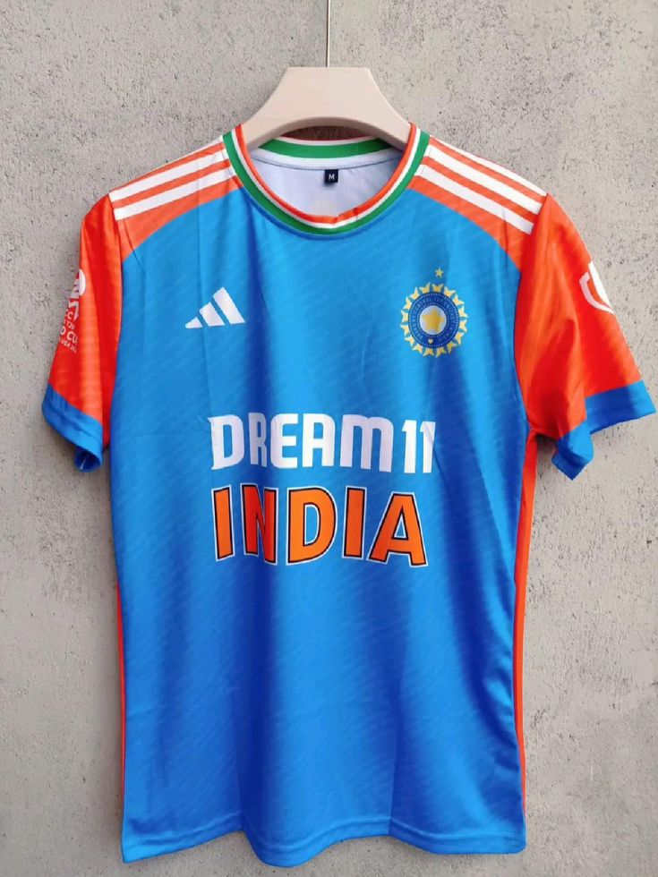 Indian Cricket Team 2024 T20 World Cup Jersey - Master Copy Edition