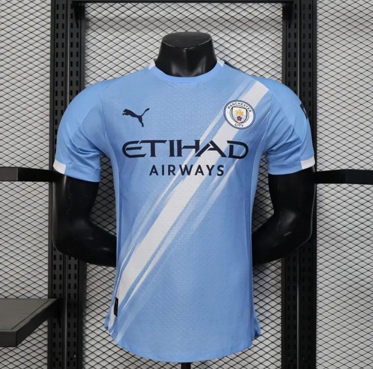 Manchester City Home 2025-26 Stadium Kit Master Copy Edition