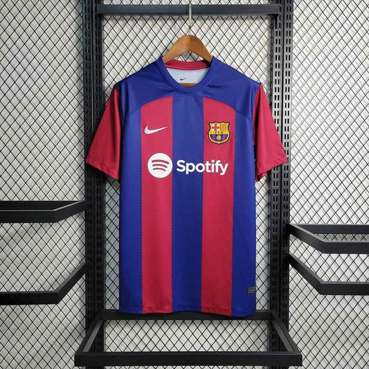 FC Barcelona Home 2023-24 Stadium Kit Master Copy Edition