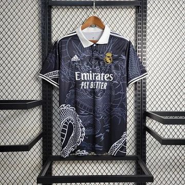 Real Madrid Chinese Black Dragon Edition Concept Jersey