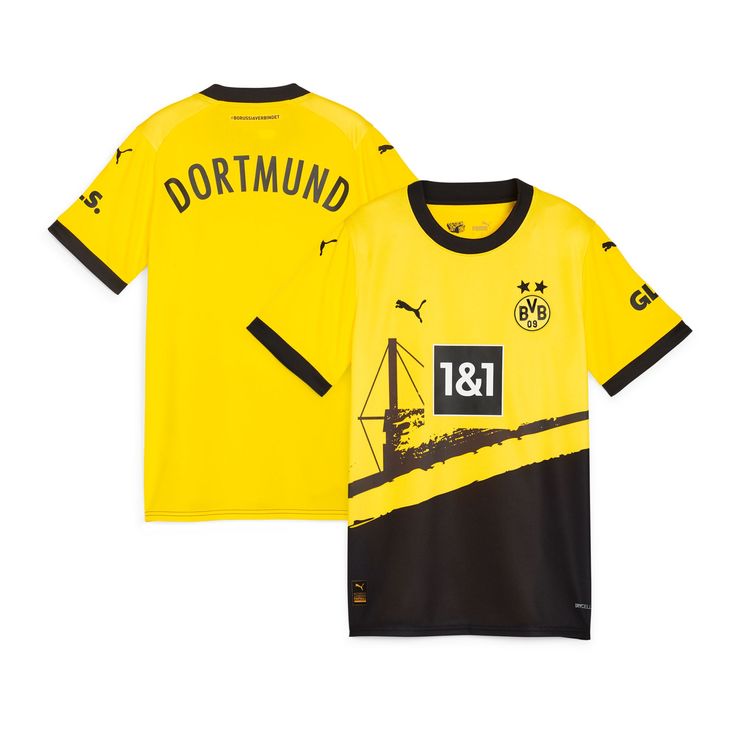 Borussia Dortmund Home 2023-24 Stadium Kit Master Copy Edition