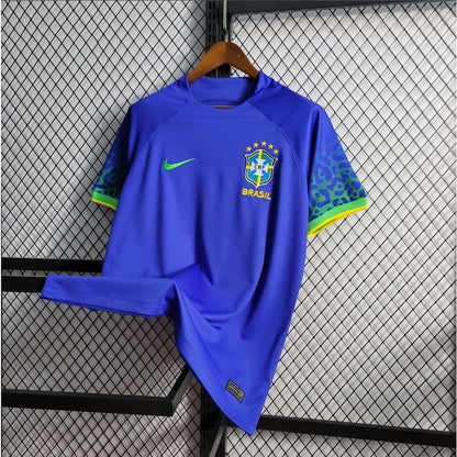 Brazil Away 2022-23 Stadium Kit Master Copy Edition