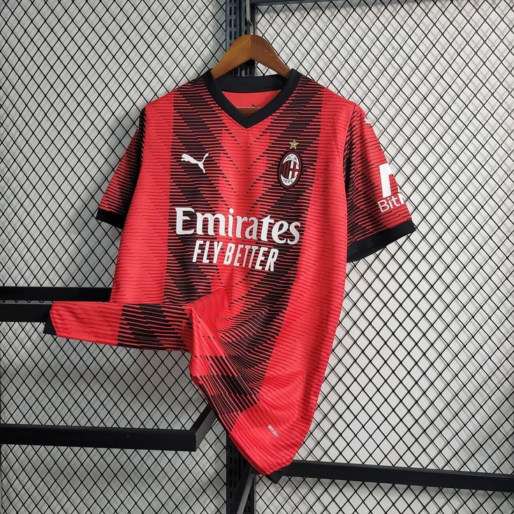 AC Milan Home 2023-24 Stadium Kit Master Copy Edition