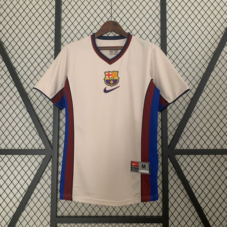 FC Barcelona 1998-99 Oversized Retro Jersey Ronaldinho Edition