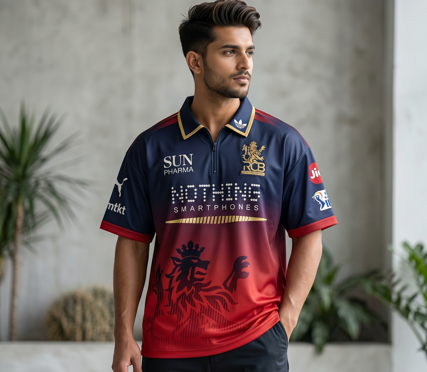 RCB IPL Jersey 2026 - Stadium Kit Master Copy Edition