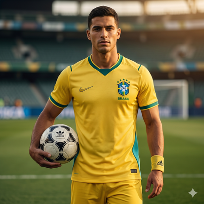 Brazil Home 2025-26 World Cup Jersey Master Copy Edition