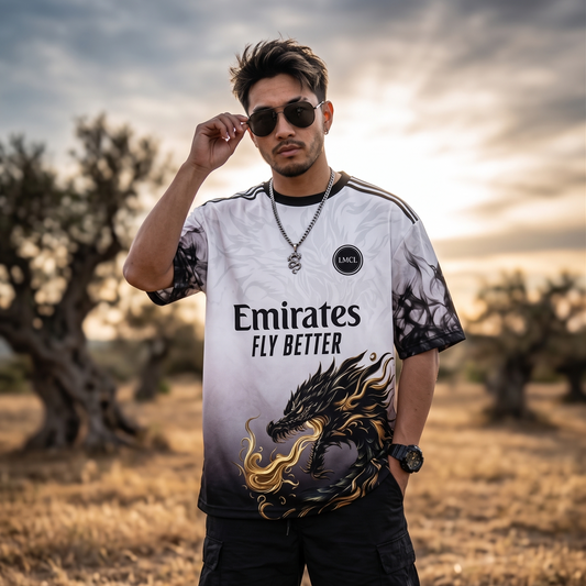 Real Madrid Golden Dragon Edition Concept Jersey