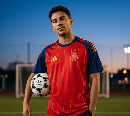 Spain Home 2025-26 World Cup Edition Stadium Kit