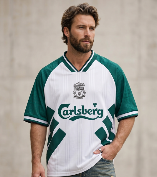 Liverpool Carlesberg Away RETRO Stadium Kit Master Copy Edition