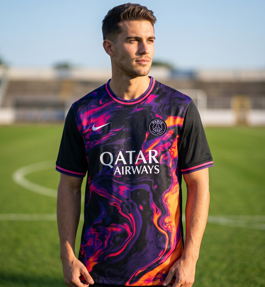 PSG Training Colorful Jersey 2023-24 Stadium Kit