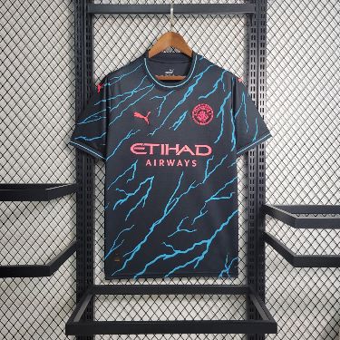 Manchester City Away 2023-24 Stadium Kit Master Copy Edition
