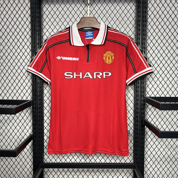 Manchester United Home 1998-99 RETRO Jersey Master Copy Edition