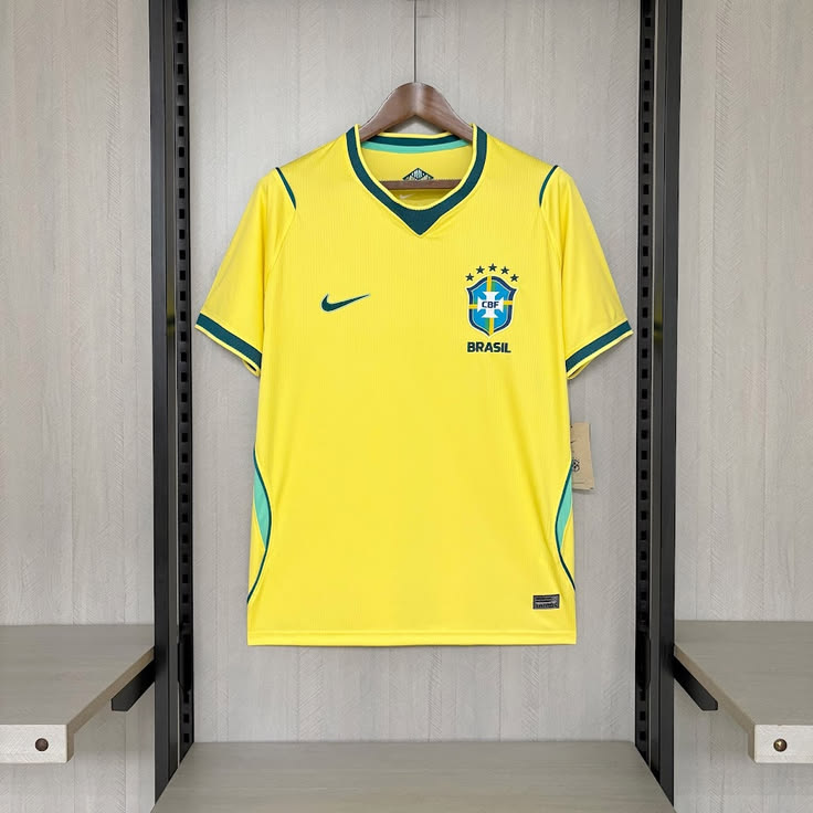 Brazil Home 2025-26 World Cup Jersey Master Copy Edition