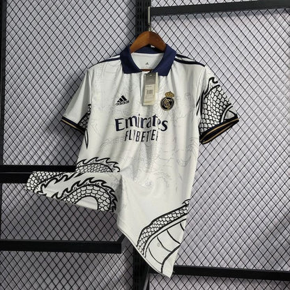 Real Madrid White Dragon Edition Concept Jersey