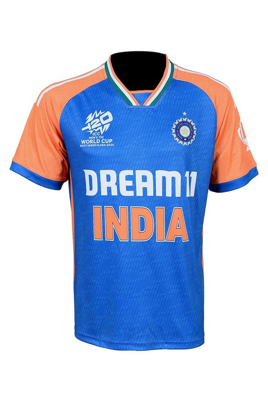 Indian Cricket Team 2024 T20 World Cup Jersey - Master Copy Edition