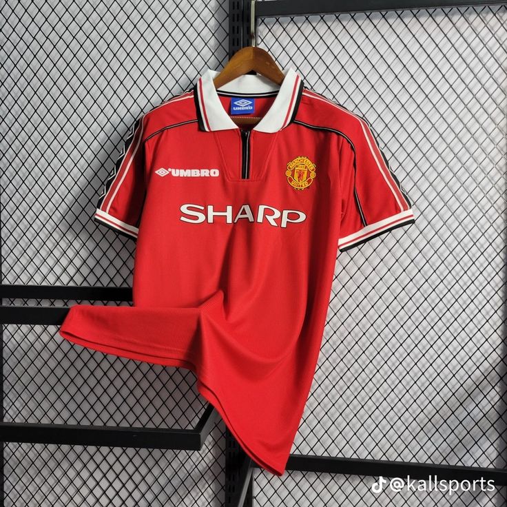 Manchester United Home 1998-99 RETRO Jersey Master Copy Edition