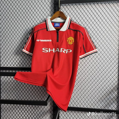 Manchester United Home 1998-99 RETRO Jersey Master Copy Edition