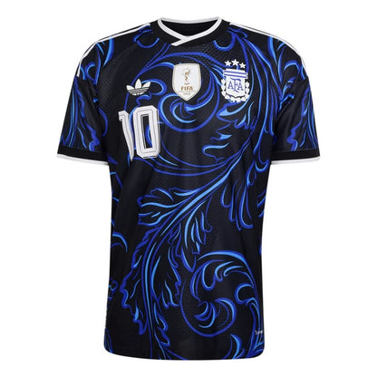 Argentina Away 2025-26 Stadium Kit Master Copy Messi Edition