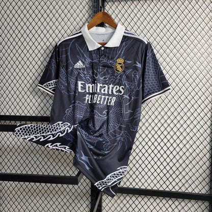 Real Madrid Chinese Black Dragon Edition Concept Jersey