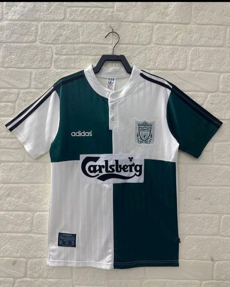 Liverpool Carlesberg Away 1995-96 Stadium Kit Master Copy Edition