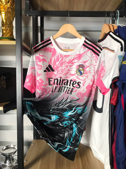 Real Madrid Pink Dragon Edition Concept Jersey