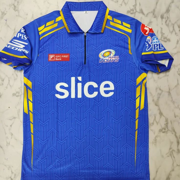 Mumbai Indians IPL Jersey 2024 - Stadium Kit Master Copy Edition