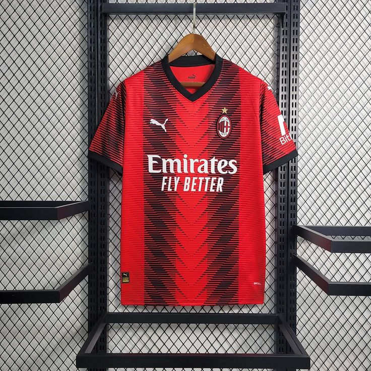 AC Milan Home 2023-24 Stadium Kit Master Copy Edition